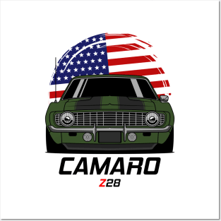 CAMARO Z28 USA MK1 Posters and Art